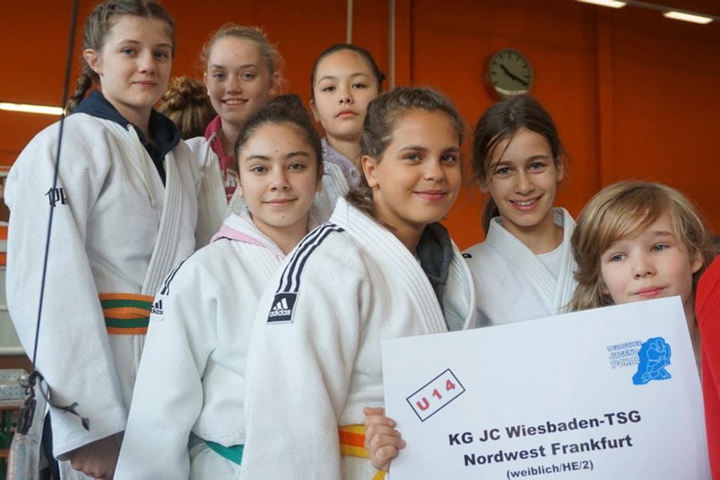Nachwuchsjudoka des JCW beim Deutschen Jugendpokal U14