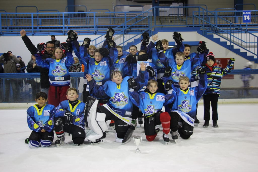 Nachwuchs der Wiesbaden Ice Tigers werden Zweiter beim KidsCup