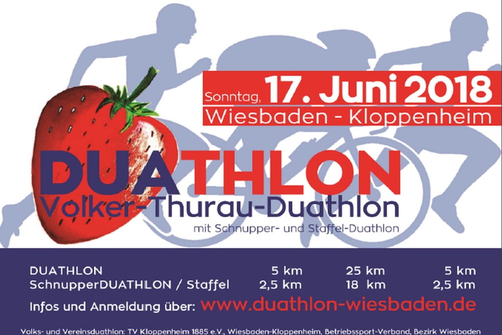 Volker-Thurau-Duathlon am 17. Juni