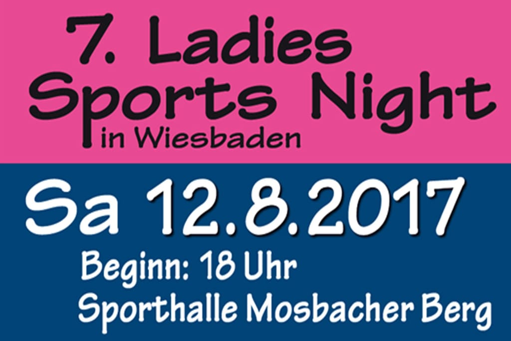 Bereits zum 7. Mal findet die Ladies Sports Night von der TV Waldstraße statt