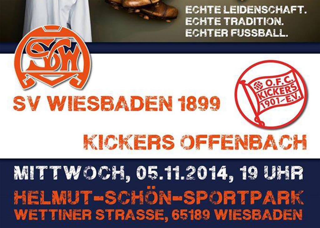 Hessenpokal-Achtelfinale SV Wiesbaden - Kickers Offenbach